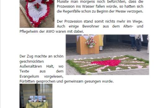 2026-06-09 Rückblick Fronleichnam v. Kirchenchor GR