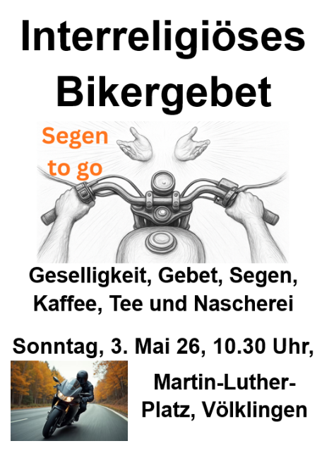 Bikergebet 26 Plakat Foto