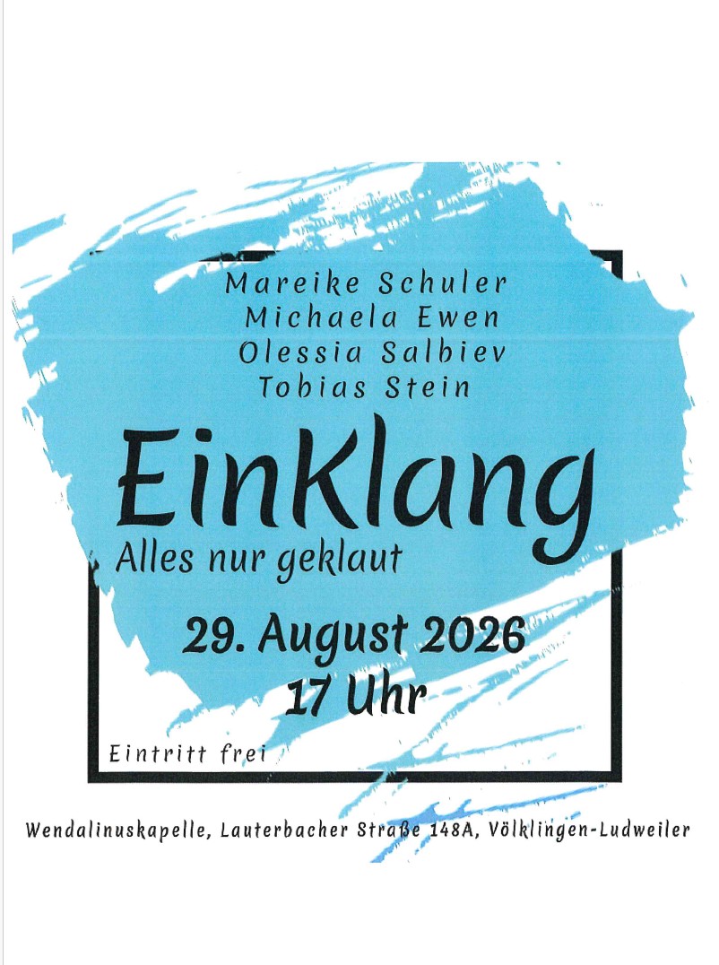 EInKlang - alles nur geklaut 29.08. Kapelle LW
