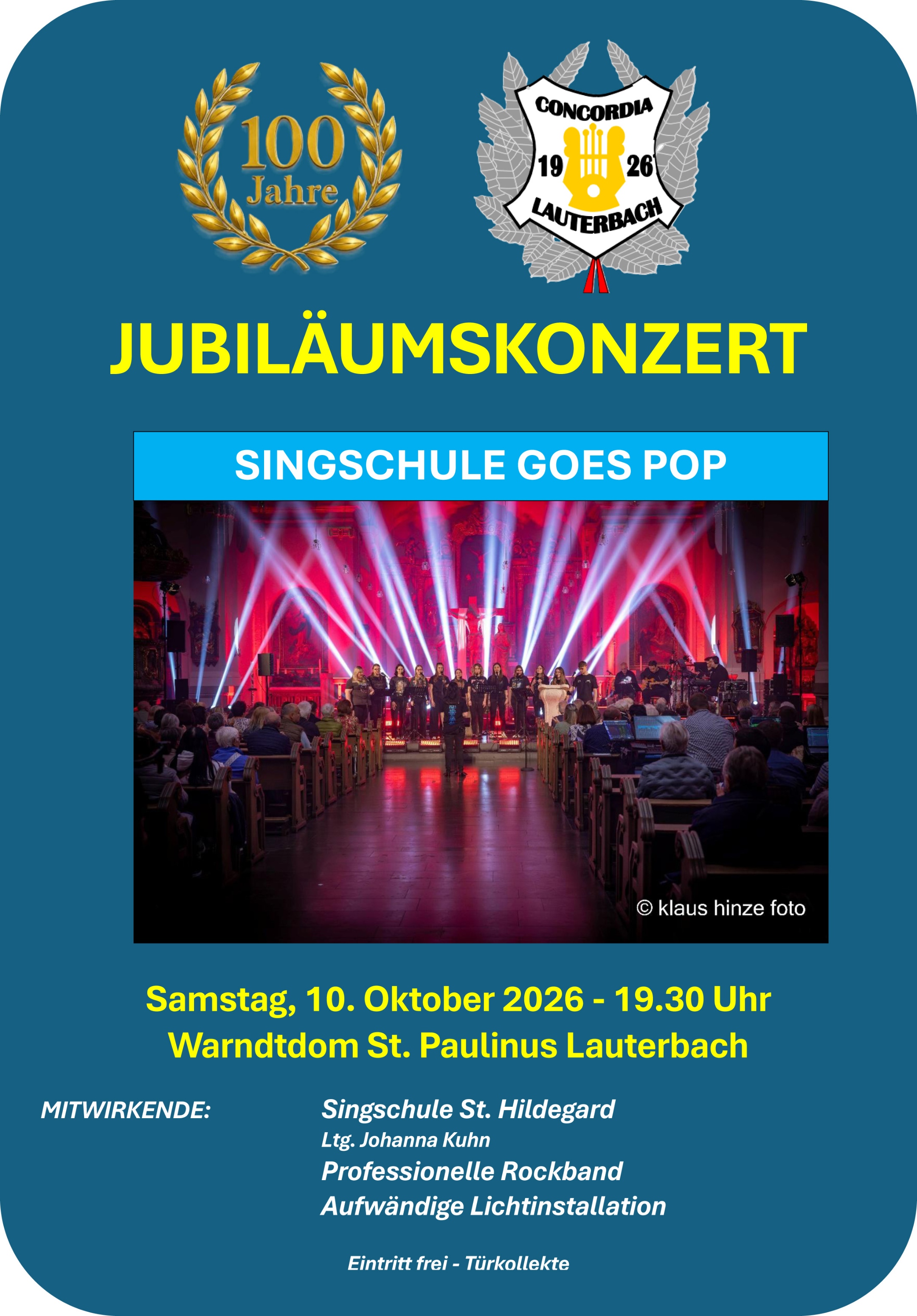 plakat-jubiläumskonzert 10.10.26 LB (c) Klaus Hinze / MGV Lauterbach plakat-jubiläumskonzert 10.10.26 LB